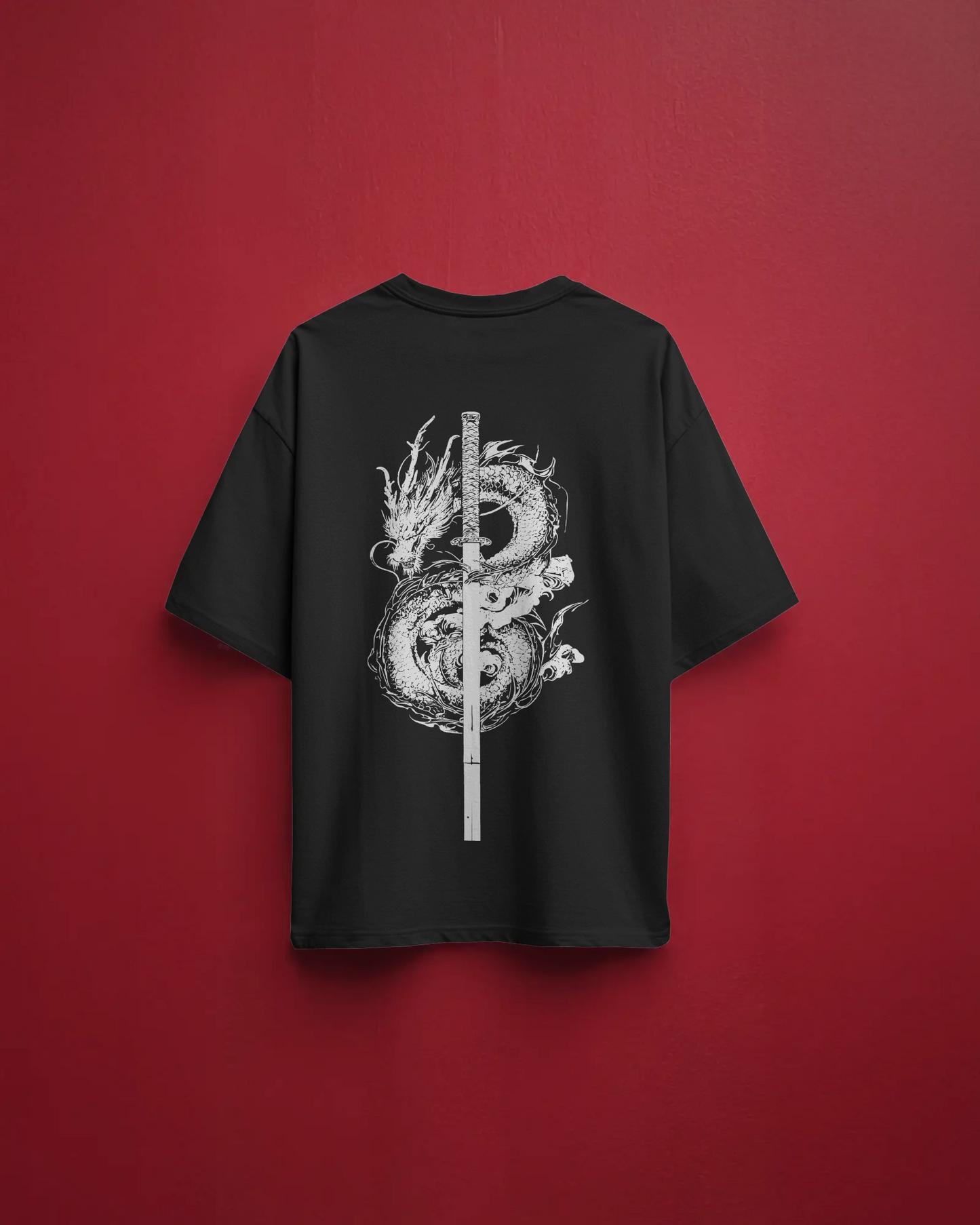 Dragon Katana | Oversized Tee