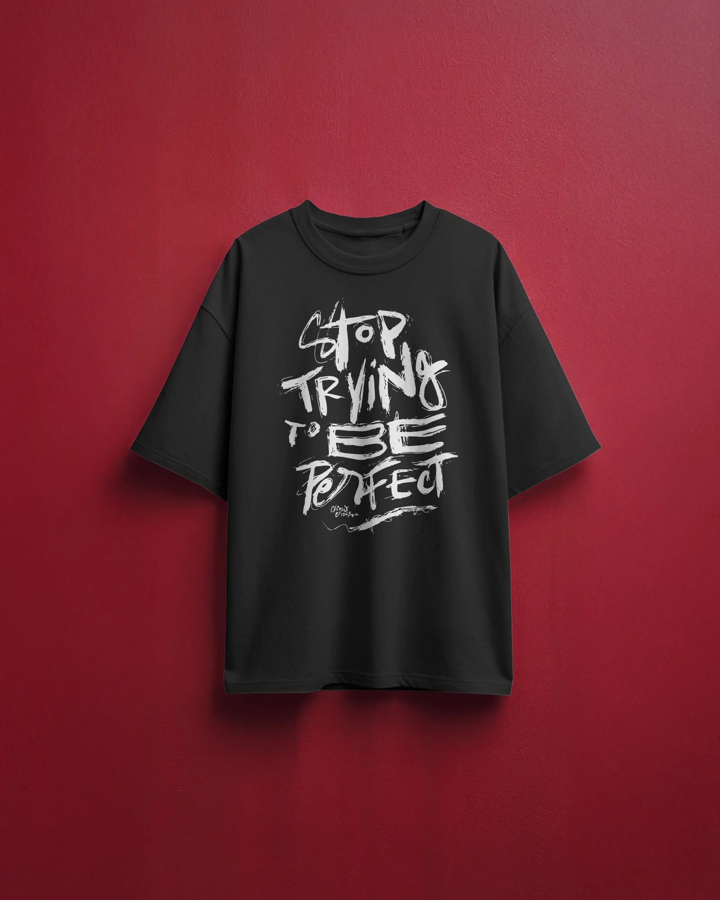 Stop Trying | Oversized Tee