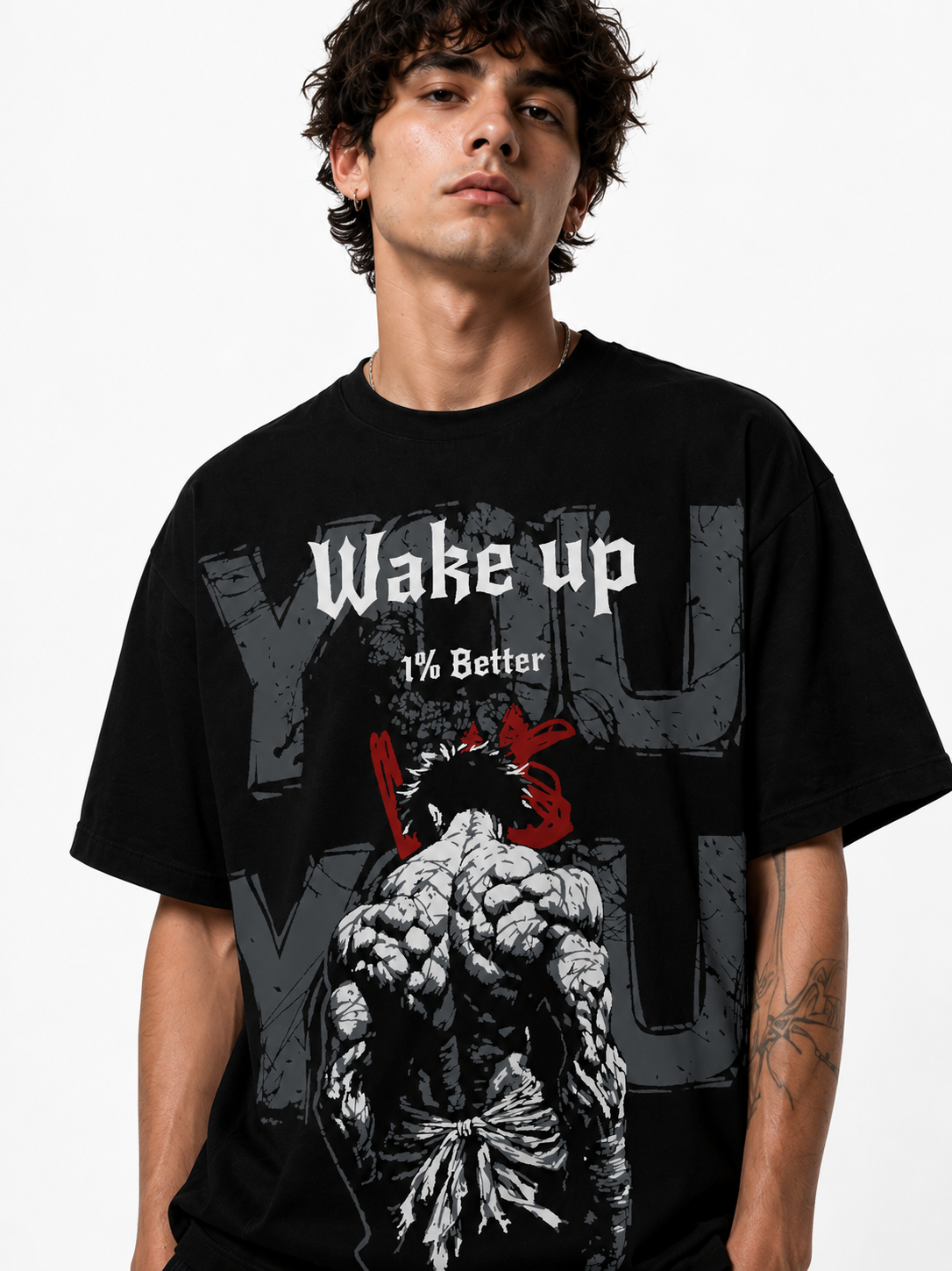 Wake Up | Oversized Tee | Limited