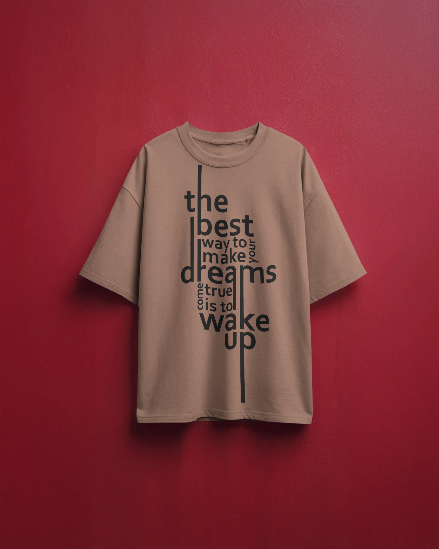 Wake Up Dreams | Oversized Tee