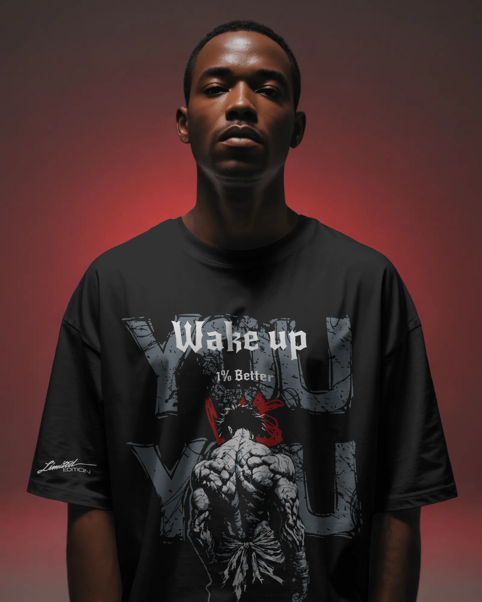 Wake Up | Oversized Tee | Limited